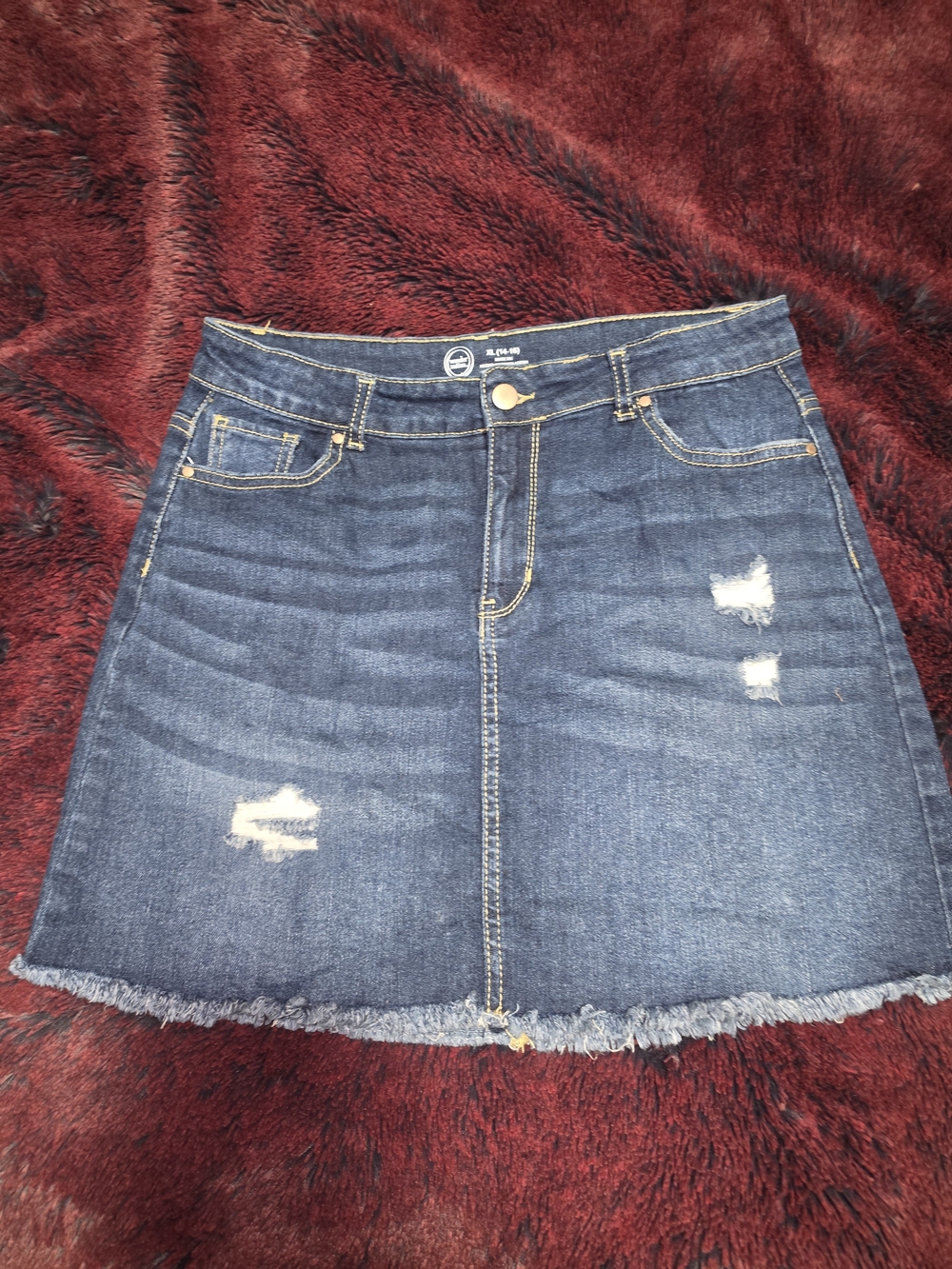 Girls Denim Skirt XL(14-16)